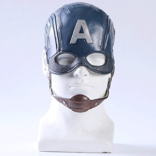 . Disfraz De Casco Capitán América Máscara De Halloween