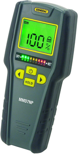 Tester Medidor Detector Humedad General Tools Mmd7np