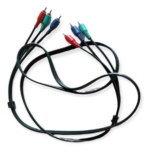 Cable Rca Conectores Rojo, Verde Y Azul (nuevo)