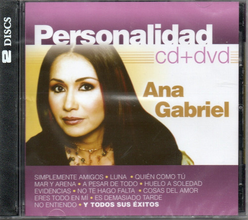 Ana Gabriel Personalidad Cd/ Dvd Nuevo Rocio Durcal Ciudad