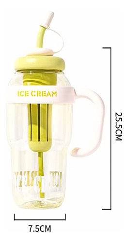 Botella De Agua Deportiva De 1300ml Con Infusor