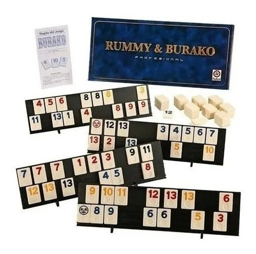 Rummy Burako Modelo Profesional Ruibal 1061 Intergames