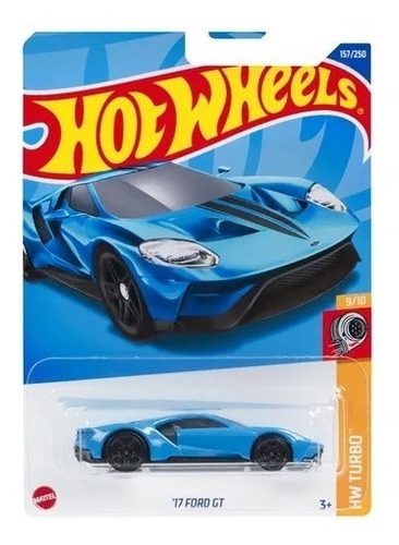 Vehiculo Hot Wheels Hw Turbo 17 Ford Gt