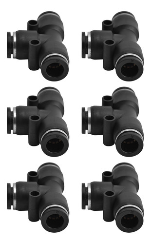 Conector Neumático, 10 Piezas, Montaje De Tubo, Duradero, Es