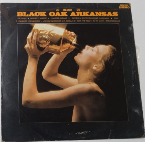 Black Oak Arkansas - Lo Mejor Lp Vinil En Muy Buen Estado