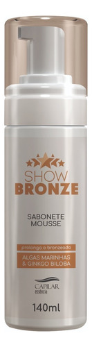 Sabonete Mousse Show Bronze 140 Ml