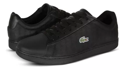 Tenis Lacoste Carnaby Evo Hombre 41SMA0002MX312 Casual Negro