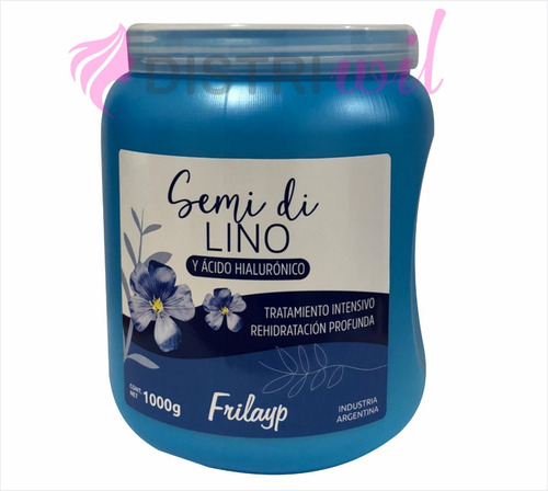 Imagen 7 de 8 de Mascara De Lino Y Acido Hialuronico Frilayp 240 Gr