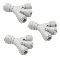 Comprar Kit 03 Engates Rapido Dmfit Y Entrada Tubo 3\u002F8 Saída 3 X 3\u002F8