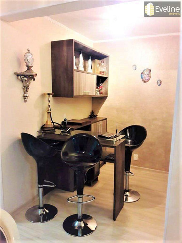 Imagem 7 de 22 de Apartamento A Venda Helbor Home Clube Em Mogi 3 Suítes - V374