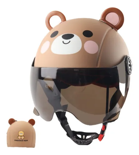 Casco Infantil De Dibujos Casco Para Niños