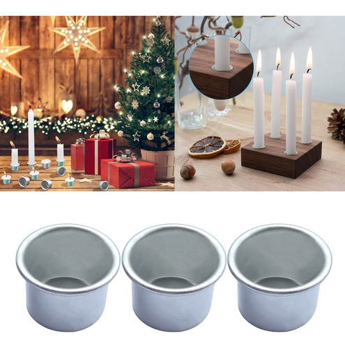 Portavelas De Metal, Tarro, Vaso, Vela, Candelabro Para