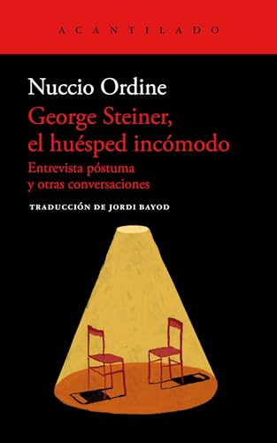 George Steiner El Huesped Incomodo - Ordine Nuccio