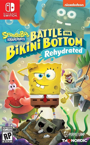 Spongebob Battle For Bikini Bottom Remake - Nintendo Switch 