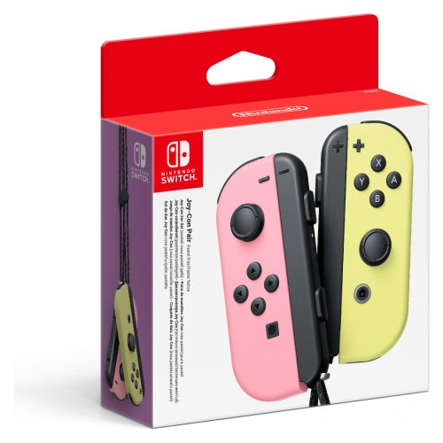 Imagen 1 de 3 de Joy Con Controllers Pastel L Pink R Yellow - Nintendo Switch