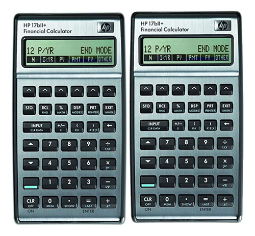 Calculadora Financiera Hp 17bii+, Pantalla Lcd De 22 Dígitos