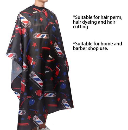 Ba Capa De Peluquería De Barbería De Moda Para Corte De Pelo