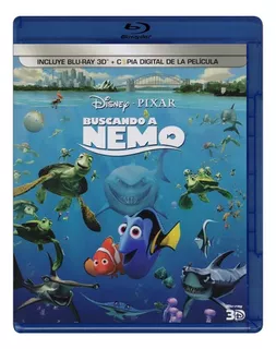 Buscando A Nemo Finding Nemo Pixar Pelicula Blu-ray 3d