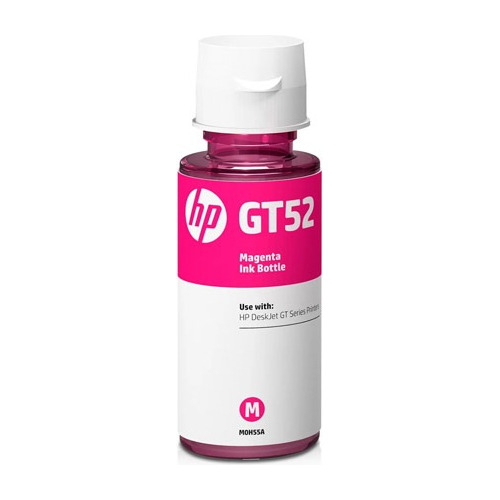 Botella De Tinta  Hp Gt52 Magenta Rinde 8000 Páginas 70 Ml