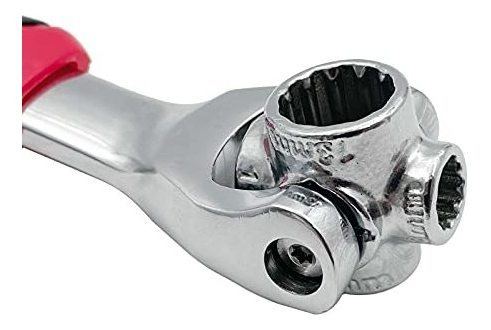 Imagen 3 de 5 de Llaves De Par Llave Universal Trinquete Multitul Llave 48 E