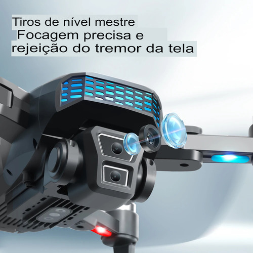 Drone Xt505 Câmera Hd Gps Evita Obstáculos Motor Brushless