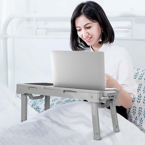 Soporte De Regazo Ajustable Computadora, Mesa De Cama, ...