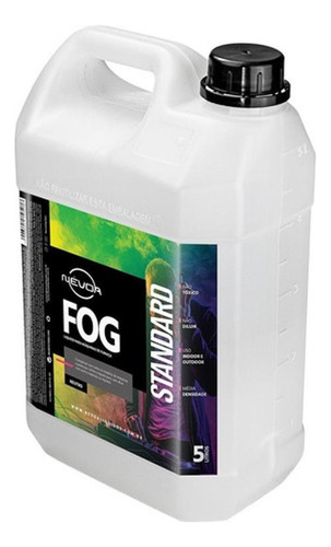 Liquido Fog Neutro Maquina De Fumaça Standart 5 Litro Nevoa