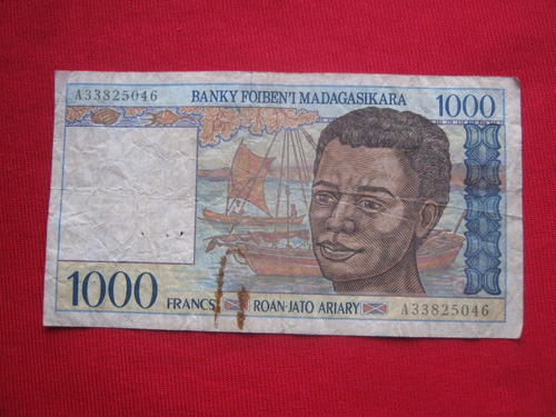 Madagascar 1000 Francos 2004