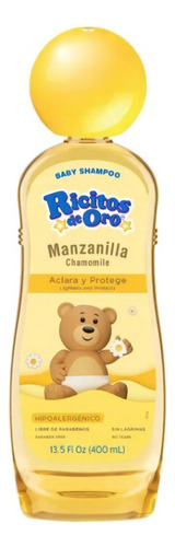 Shampoo Infantil Ricitos De Oro Manzanilla 400ml