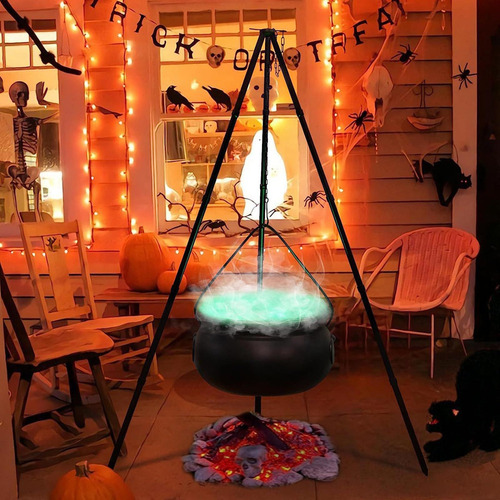 A Cb Decoraciones Halloween For Exteriores, Caldero