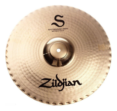 Platillos Hi-hats Mastersound 14 S14mpr Zildjian Color Dorado