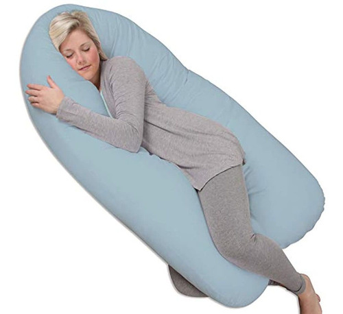 Almohada Para Embarazo/maternidad Con 100% Algodón Satinado