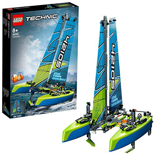 Kit De Construcción De Velero Modelo Catamaran 42105 De Lego