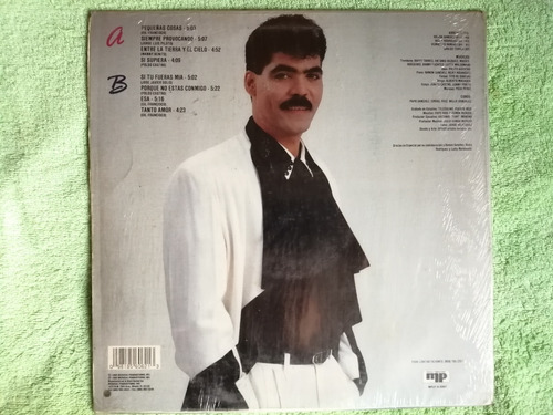 Eam Lp Vinilo Willie Gonzalez Justo A Tiempo 1992 Americano (Usado)
