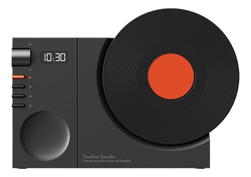 Tocadiscos De Vinilo Retro Bluetooth Estéreo Pequeño