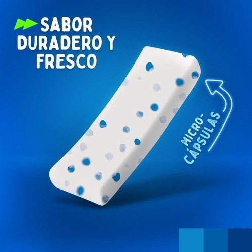 Imagen 2 de 4 de Trident® Chicle Sin Azucar Pack Sabor Menta 18 Unidades