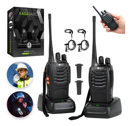 Walkie Talkies Inalámbricos De Largo Alcance 2 Unidades