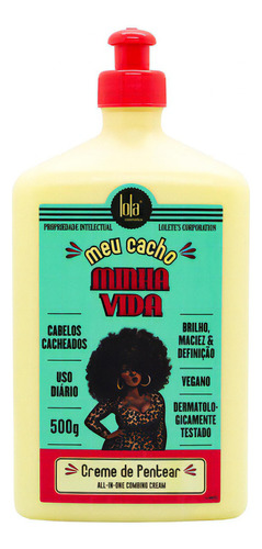 Lola Meu Cacho Minha Vida Crema De Peinar Rulos Pelo 500gr