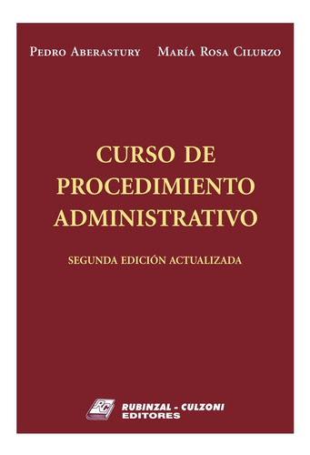 Cur So De Procedimiento Administrativo - Aberastury, Cilurzo