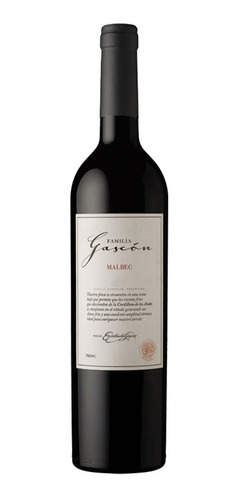 Vinho Argentino Escorihuela Familia Gascón Malbec  750ml