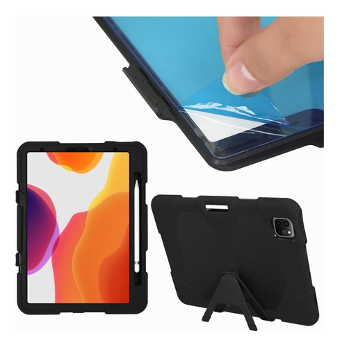 Funda Rígida Para Tablet Slim Company Pro 11 2020/2018 Color Negro