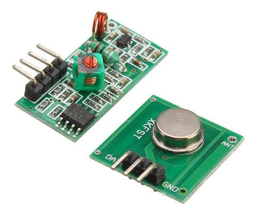 Modulo Rf Transmisor Y Receptor 433mhz Robotica