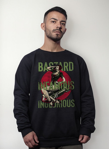 Casaco Básico De Moletom Bastard Infamous Inglorius