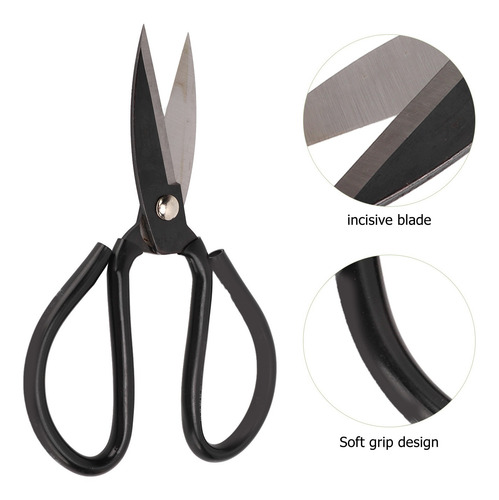 Tijeras De Acero Inoxidable Para Coser, Diseño De Agarre Sua