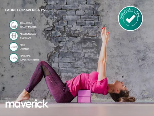 Ladrillo Yoga Bloque Pilates Maverick Goma Eva Gym Fitness