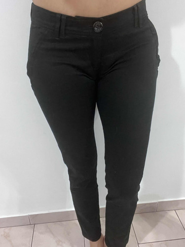 Pantalón De Gabardina Mujer Cuesta Blanca Talle 44