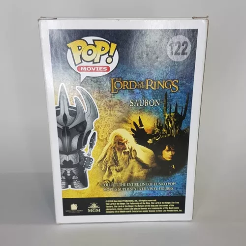 Funko Pop Sauron 122 (O Senhor Dos Anéis) (Movies) - Arena Games