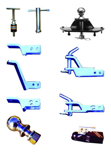 Avance Enganche Trailer C/ Bocha Toyota Corolla 2014/16 3282