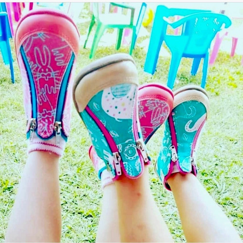 Zapatillas Infantiles Te Para Tres Modelo Exclusivo Nuevo