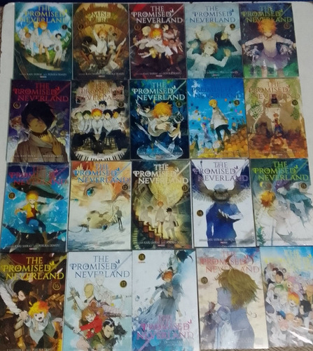 Mangá The Promised Neverland Coleção Completa Lacrado